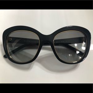 Ralph Lauren black and gold sunglasses